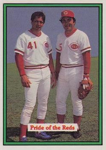 #628 Pride of the Reds - Cincinnati Reds - 1982 Donruss Baseball