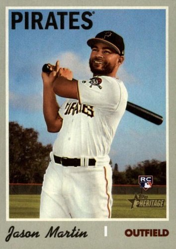 #628 Jason Martin - Pittsburgh Pirates - 2019 Topps Heritage Baseball