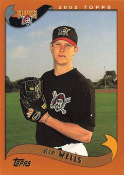 #629 Kip Wells - Pittsburgh Pirates - 2002 Topps Baseball
