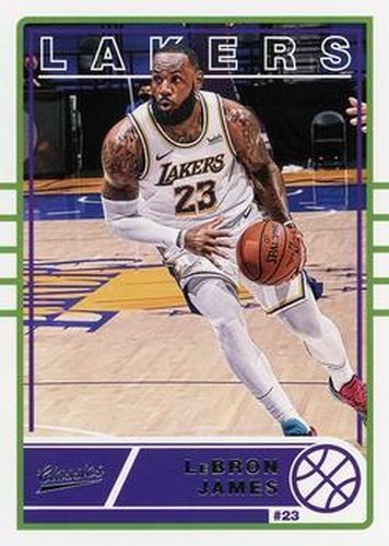 #629 LeBron James - Los Angeles Lakers - 2020-21 Panini Chronicles Basketball