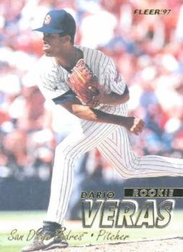 #629 Dario Veras - San Diego Padres - 1997 Fleer Baseball