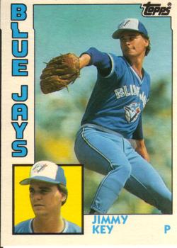 #62T Jimmy Key - Toronto Blue Jays - 1984 Topps Traded Baseball