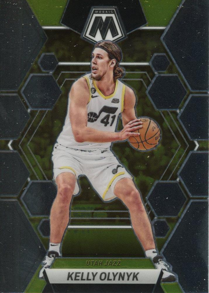 #62 Kelly Olynyk - Utah Jazz - 2022-23 Panini Mosaic Basketball
