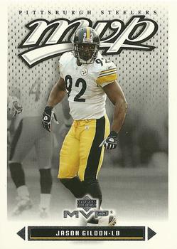 #62 Jason Gildon - Pittsburgh Steelers - 2003 Upper Deck MVP Football