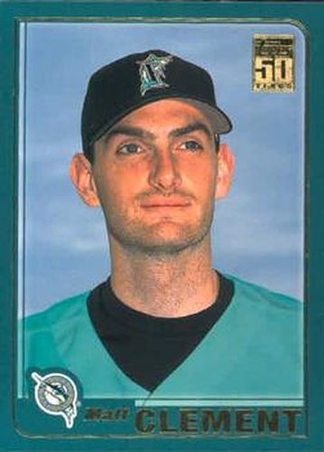 #T62 Matt Clement - Florida Marlins - 2001 Topps Traded & Rookies Baseball