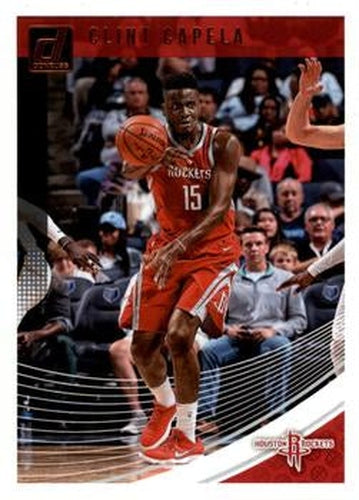 #62 Clint Capela - Houston Rockets - 2018-19 Donruss Basketball