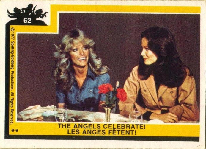 #62 The Angels Celebrate! - 1977 O-Pee-Chee Charlie's Angels