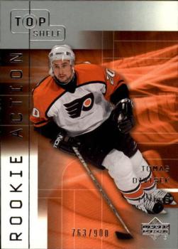 #62a Tomas Divisek - Philadelphia Flyers - 2001-02 Upper Deck Top Shelf Hockey