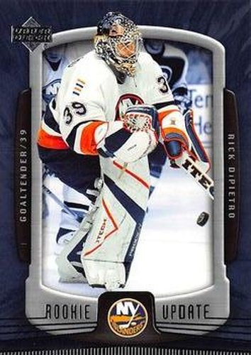 #62 Rick DiPietro - New York Islanders - 2005-06 Upper Deck Rookie Update Hockey