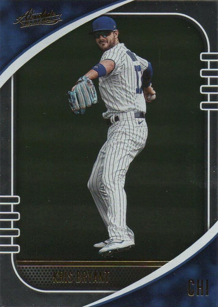 #62 Kris Bryant - Chicago Cubs - 2021 Panini Absolute Baseball