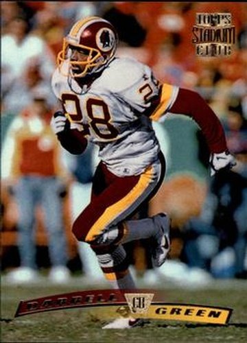 #62 Darrell Green - Washington Redskins - 1996 Stadium Club Football