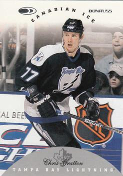 #62 Chris Gratton - Tampa Bay Lightning - 1996-97 Donruss Canadian Ice Hockey