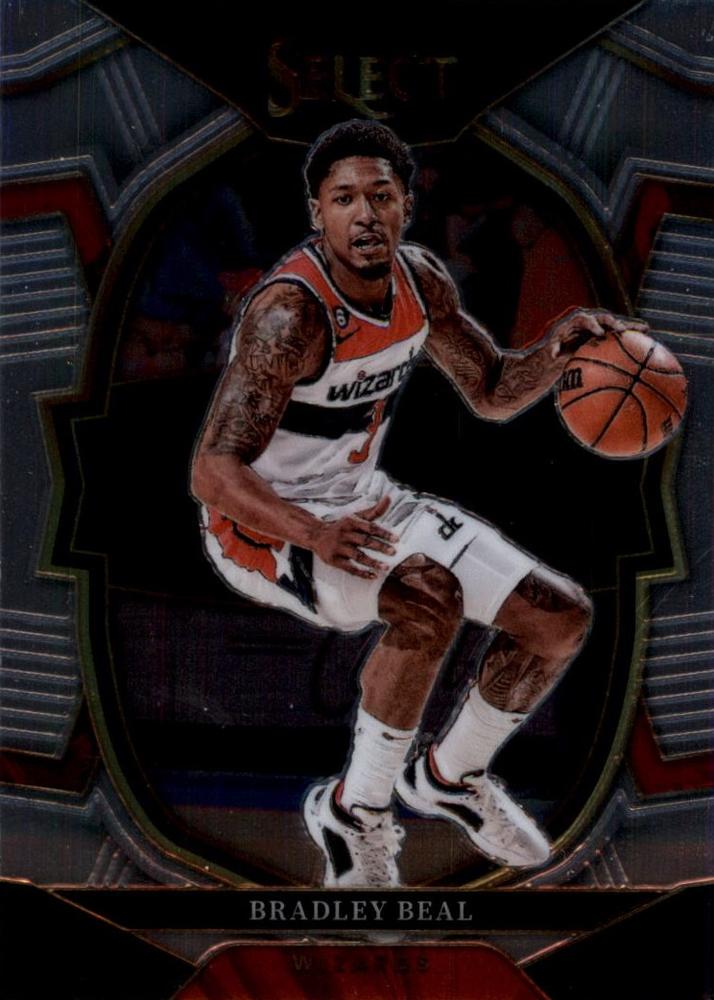 #62 Bradley Beal - Washington Wizards - 2022-23 Panini Select Basketball