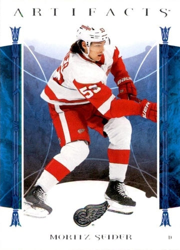 #62 Moritz Seider - Detroit Red Wings - 2022-23 Upper Deck Artifacts Hockey
