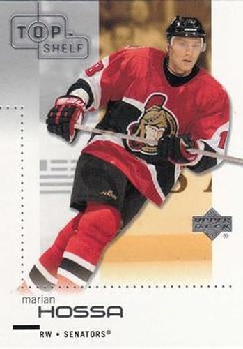 #62 Marian Hossa - Ottawa Senators - 2002-03 Upper Deck Top Shelf Hockey