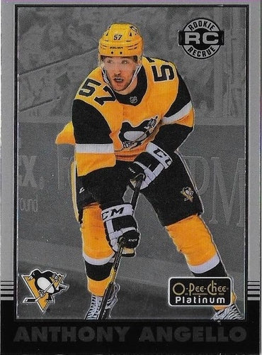 #R-62 Anthony Angello - Pittsburgh Penguins - 2020-21 O-Pee-Chee Platinum - Retro Hockey