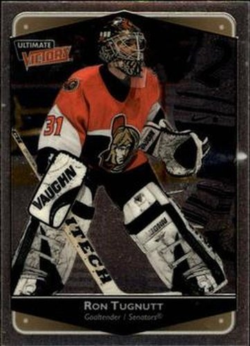 #62 Ron Tugnutt - Ottawa Senators - 1999-00 Upper Deck Ultimate Victory Hockey