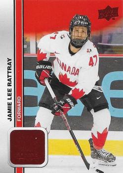 #62 Jamie Lee Rattray - Canada - 2023 Upper Deck Team Canada Juniors - Red Foil Hockey