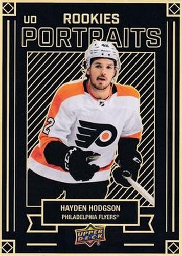 #P-62 Hayden Hodgson - Philadelphia Flyers - 2022-23 Upper Deck - UD Portraits Hockey