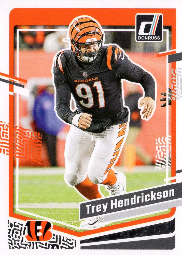 #62 Trey Hendrickson - Cincinnati Bengals - 2023 Donruss Football