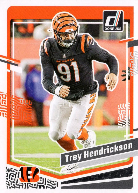 #62 Trey Hendrickson - Cincinnati Bengals - 2023 Donruss Football