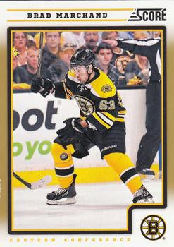 #62 Brad Marchand - Boston Bruins - 2012-13 Score - Gold Rush Hockey