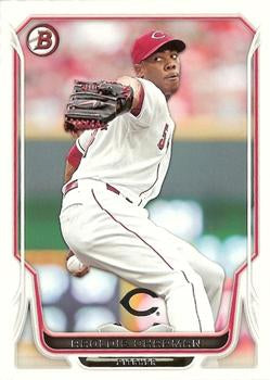 #62 Aroldis Chapman - Cincinnati Reds - 2014 Bowman Baseball
