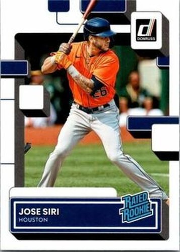 #62 Jose Siri - Houston Astros - 2022 Donruss Baseball