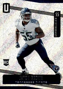 #62 Jayon Brown - Tennessee Titans - 2019 Panini Unparalleled Football