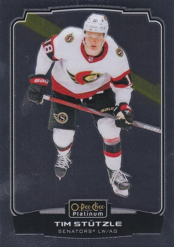 #62 Tim Stutzle - Ottawa Senators - 2022-23 O-Pee-Chee Platinum Hockey
