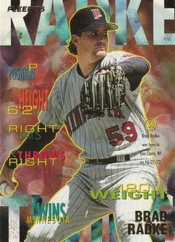 #U-62 Brad Radke - Minnesota Twins - 1995 Fleer Update Baseball