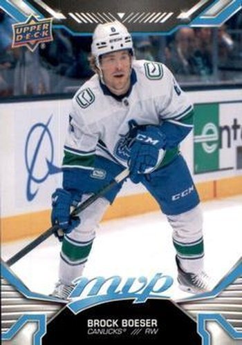 #62 Brock Boeser - Vancouver Canucks - 2022-23 Upper Deck MVP Hockey