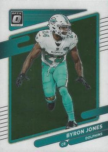 #62 Byron Jones - Miami Dolphins - 2021 Donruss Optic Football