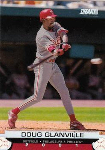 #62 Doug Glanville - Philadelphia Phillies - 2001 Stadium Club Baseball