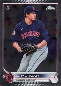 #62 Eli Morgan - Cleveland Guardians - 2022 Topps Chrome Baseball