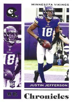 #62 Justin Jefferson - Minnesota Vikings - 2020 Panini Chronicles Football