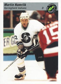 #62 Martin Hamrlik - Springfield Indians - 1993 Classic Pro Prospects Hockey