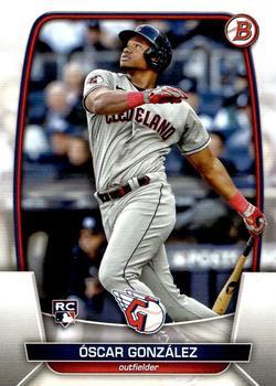 #62 Oscar Gonzalez - Cleveland Guardians - 2023 Bowman Baseball