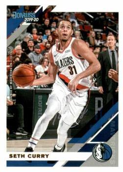 #62 Seth Curry - Dallas Mavericks - 2019-20 Donruss Basketball