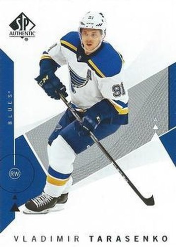 #62 Vladimir Tarasenko - St. Louis Blues - 2018-19 SP Authentic Hockey