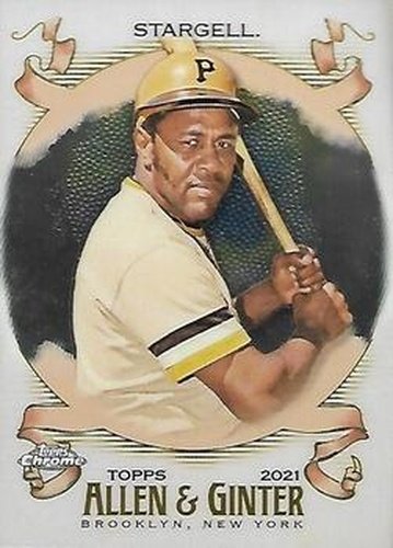 #62 Willie Stargell - Pittsburgh Pirates - 2021 Topps Allen & Ginter Chrome Baseball