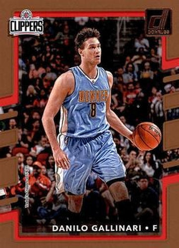 #62 Danilo Gallinari - Los Angeles Clippers - 2017-18 Donruss Basketball