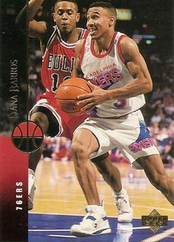 #62 Dana Barros - Philadelphia 76ers - 1994-95 Upper Deck Basketball