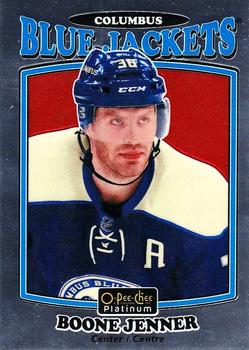 #R-62 Boone Jenner - Columbus Blue Jackets - 2016-17 O-Pee-Chee Platinum - Retro Hockey