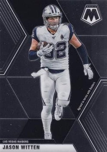 #62 Jason Witten - Las Vegas Raiders - 2020 Panini Mosaic Football