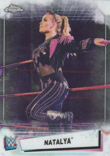 #62 Natalya - 2021 Topps WWE Chrome Wrestling