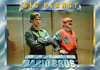#62 Big Plans! - 1993 SkyBox Super Mario Bros.
