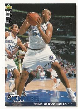 #62 Popeye Jones - Dallas Mavericks - 1995-96 Collector's Choice Basketball