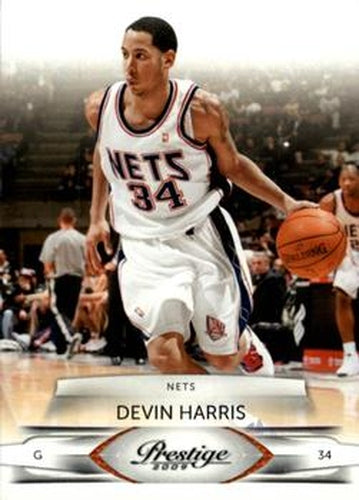 #62 Devin Harris - New Jersey Nets - 2009-10 Panini Prestige Basketball
