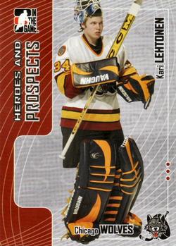 #62 Kari Lehtonen - Chicago Wolves - 2005-06 In The Game Heroes and Prospects Hockey